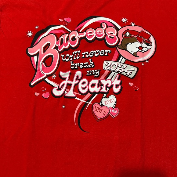 Bucee's Tops Nwt Bucees Bucees 224 Valentine Shirt Poshmark